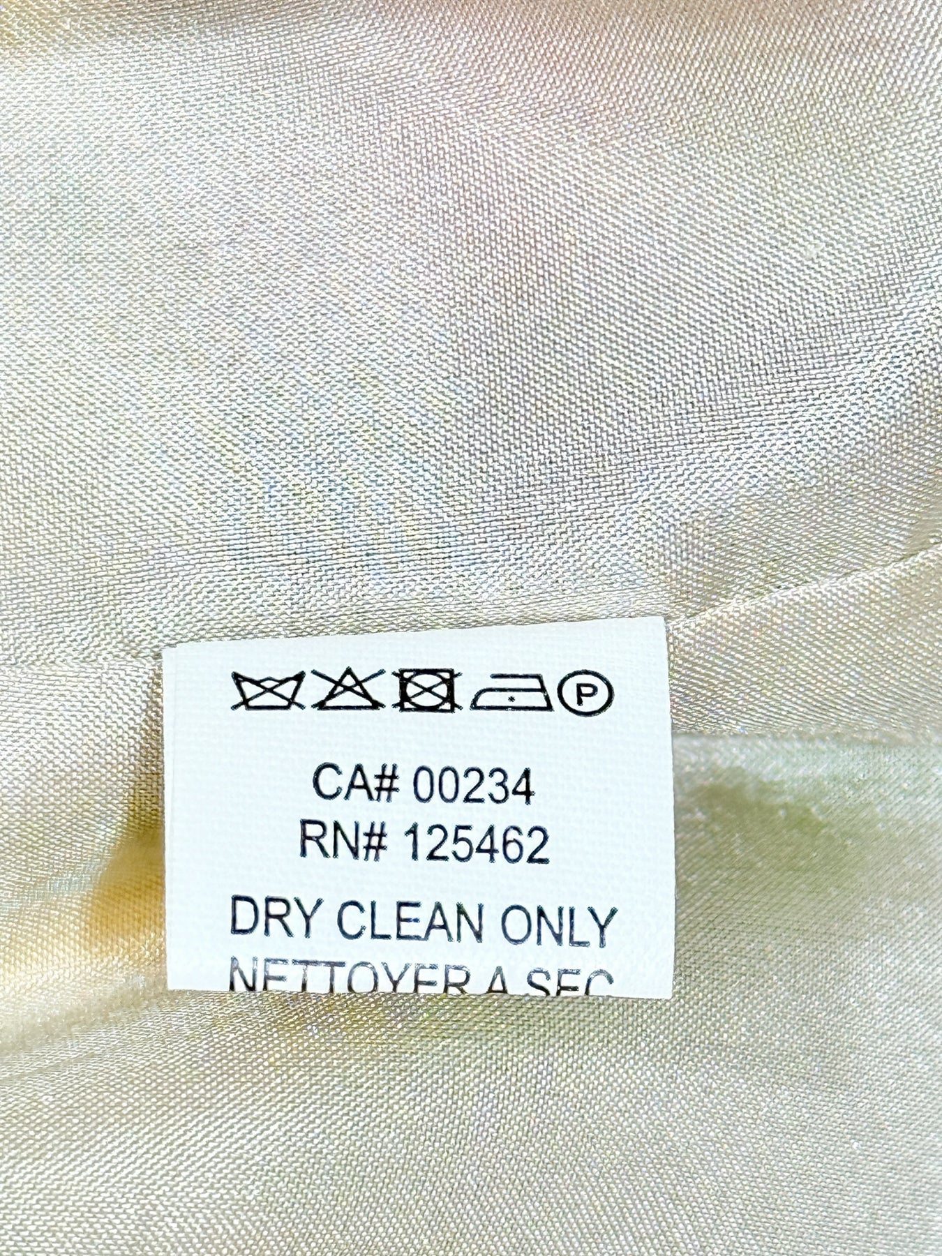 HALSTON Yellow Multicolor Printed Size US 8 Long Dress