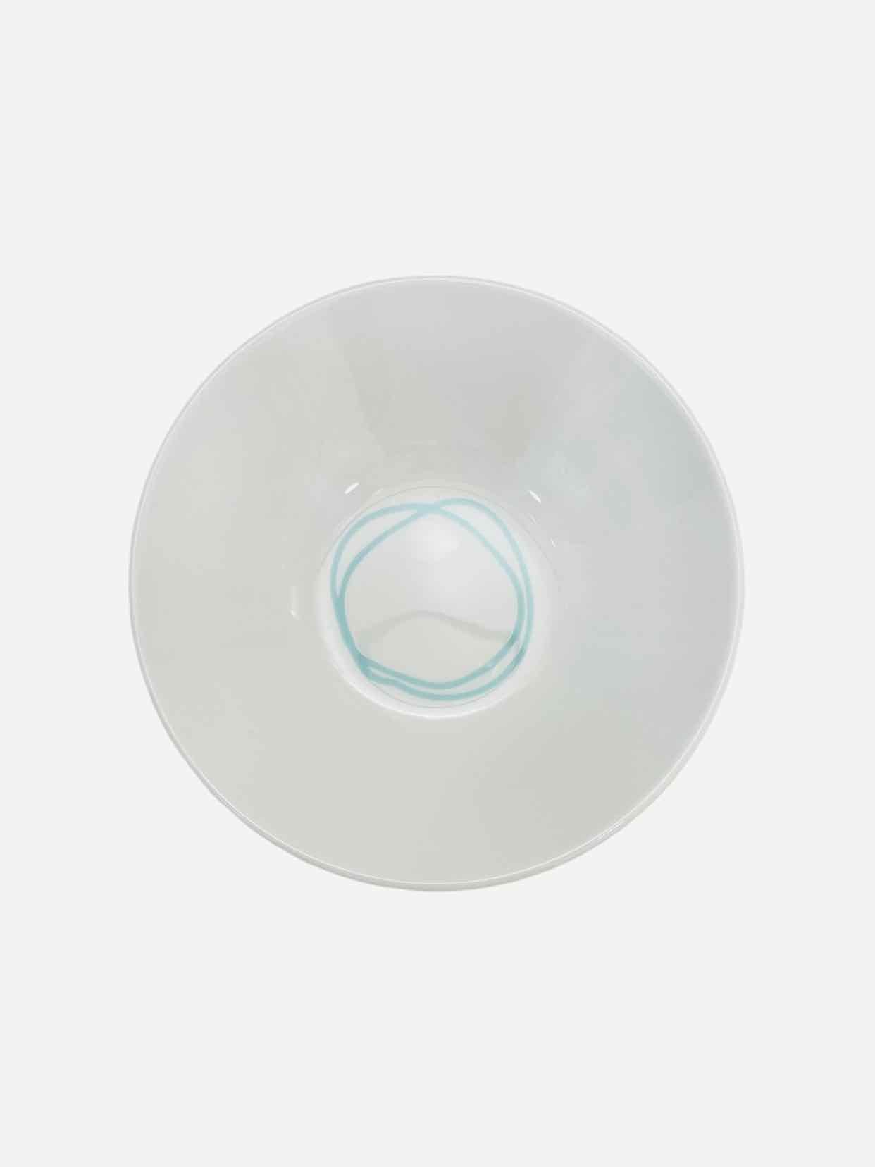 TIFFANY & CO Tiffany Blue White 3 Lines Dinnerware