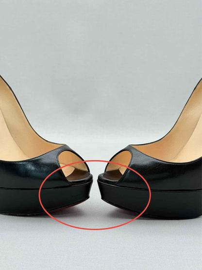 CHRISTIAN LOUBOUTIN Lady Black Size EU 39.5 Pumps