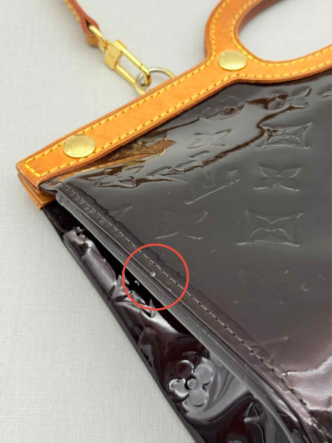 LOUIS VUITTON Roxbury Drive Burgundy Top Handle