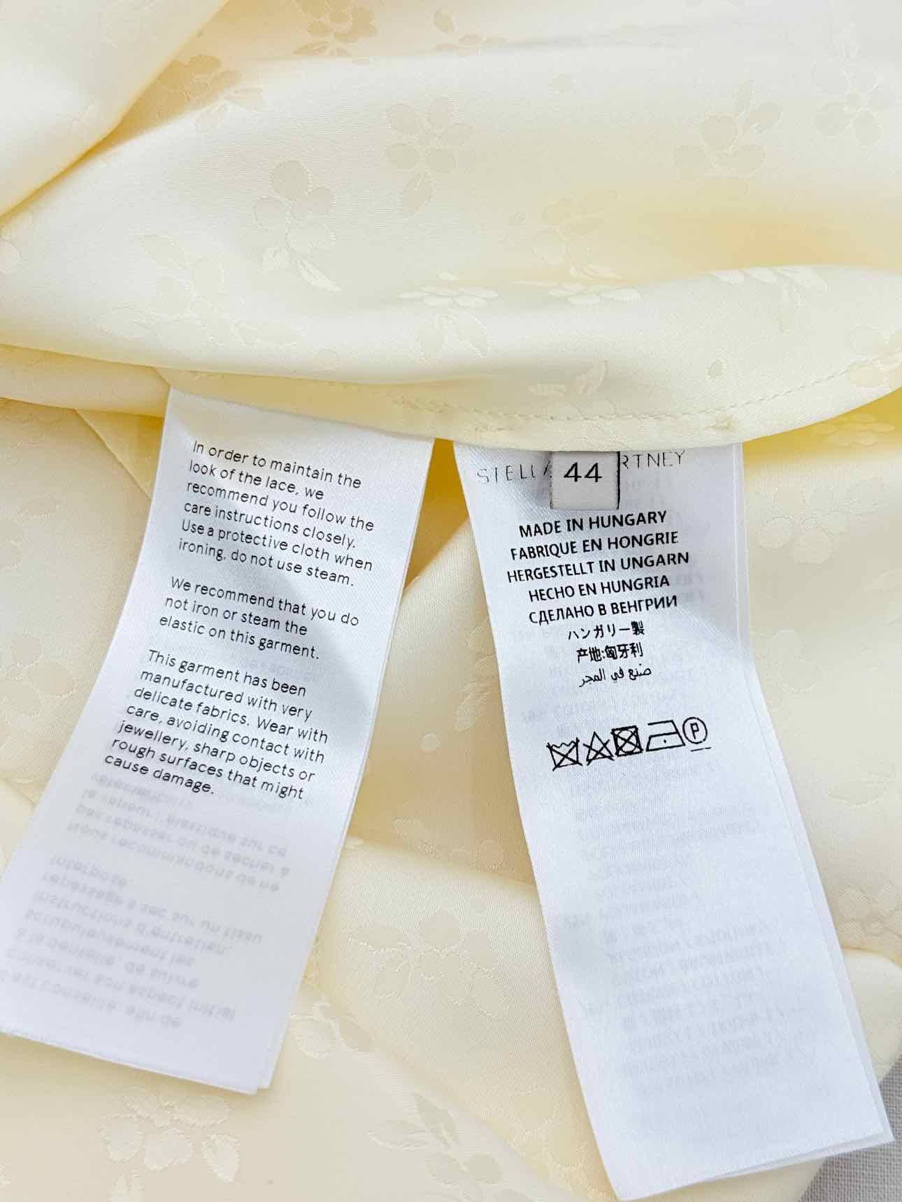 STELLA MCCARTNEY Cream Size US 8 Knee Length Dress