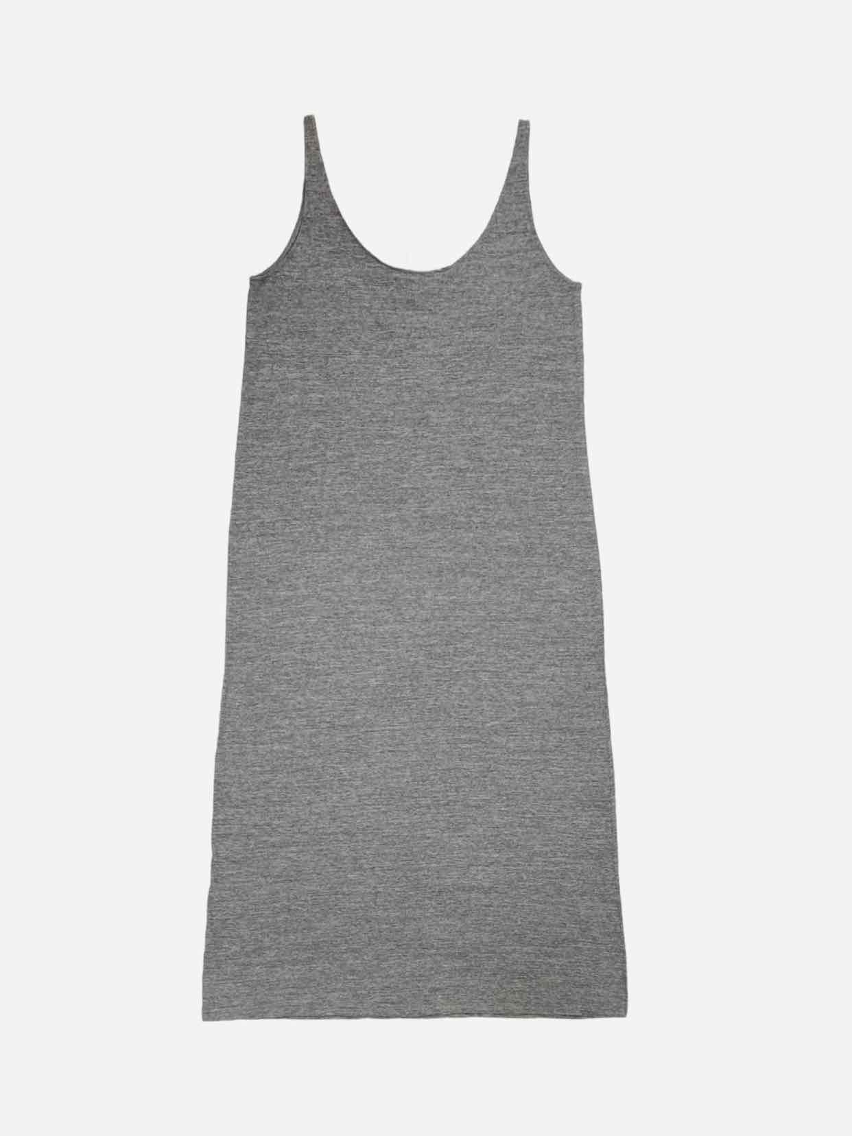 RAEY Tank Dress Grey Midi Dress