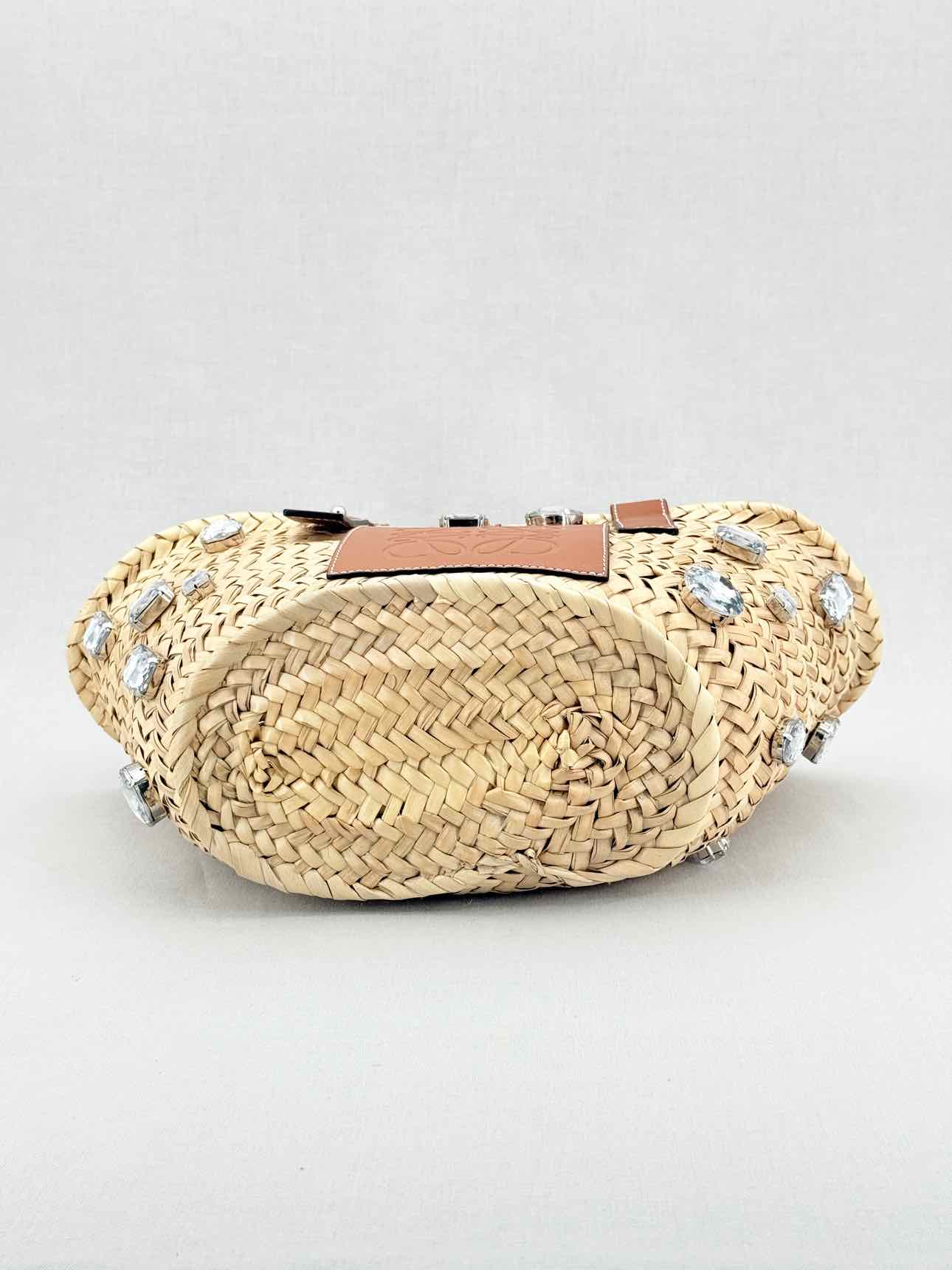 LOEWE Basket Stones Natural Tan Tote Bag
