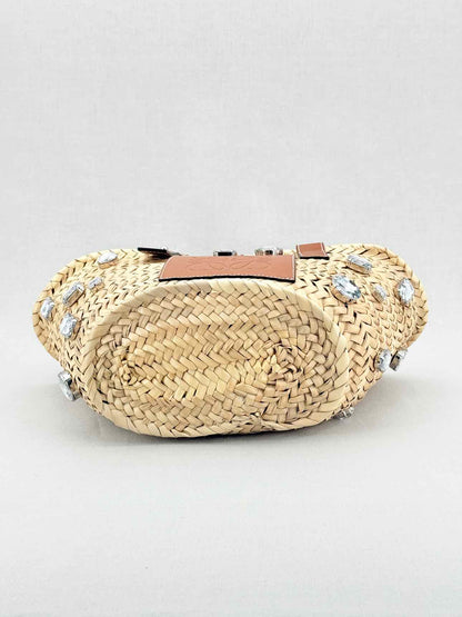 LOEWE Basket Stones Natural Tan Tote Bag