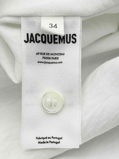 JACQUEMUS Bahia White Size US 2 Short Dress
