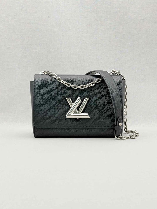 LOUIS VUITTON Twist MM Black Shoulder Bag