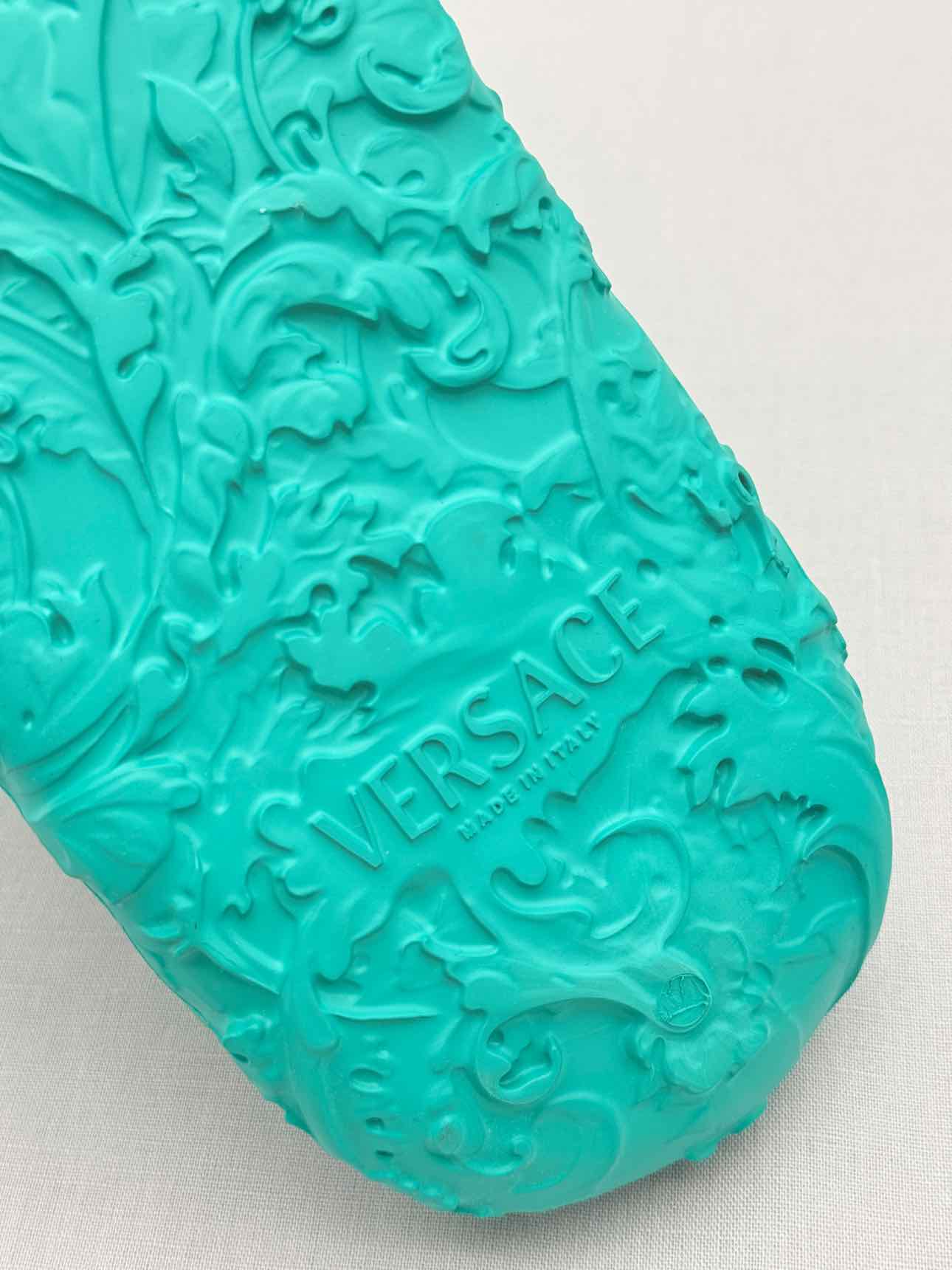 VERSACE Medusa Turquoise Size EU 43 Slides