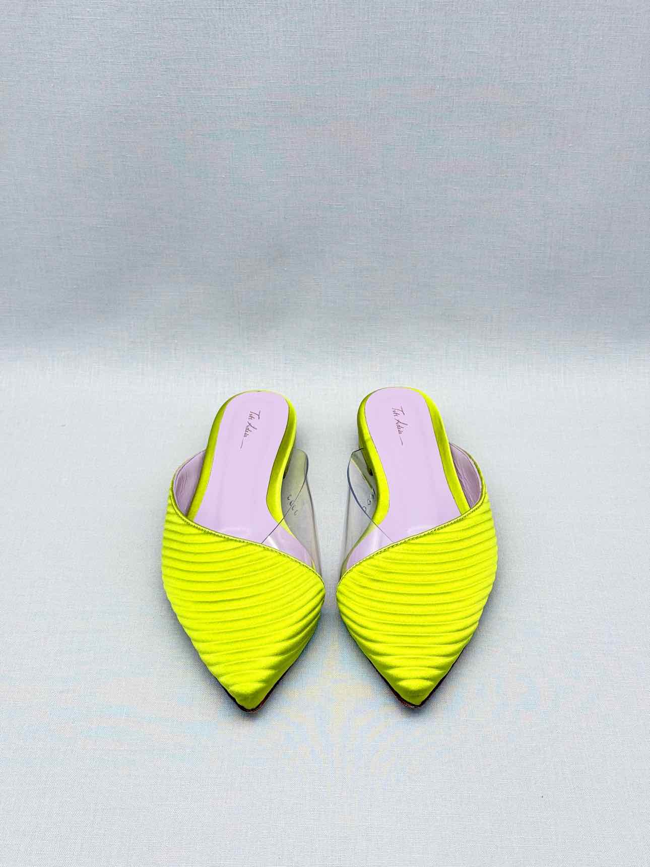 TITI ADESA Didi Neon Green Size EU 37 Flats