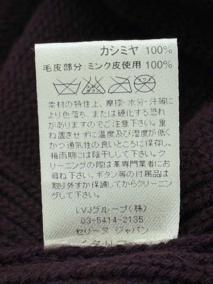 CELINE Purple Size Medium Cardigan