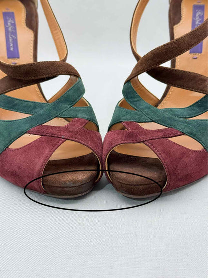 RALPH LAUREN Purple Label Size EU 38 Heeled Sandals