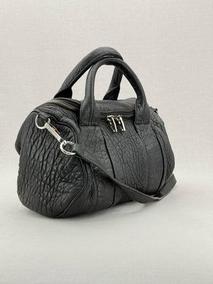 ALEXANDER WANG Rocky Black Top Handle