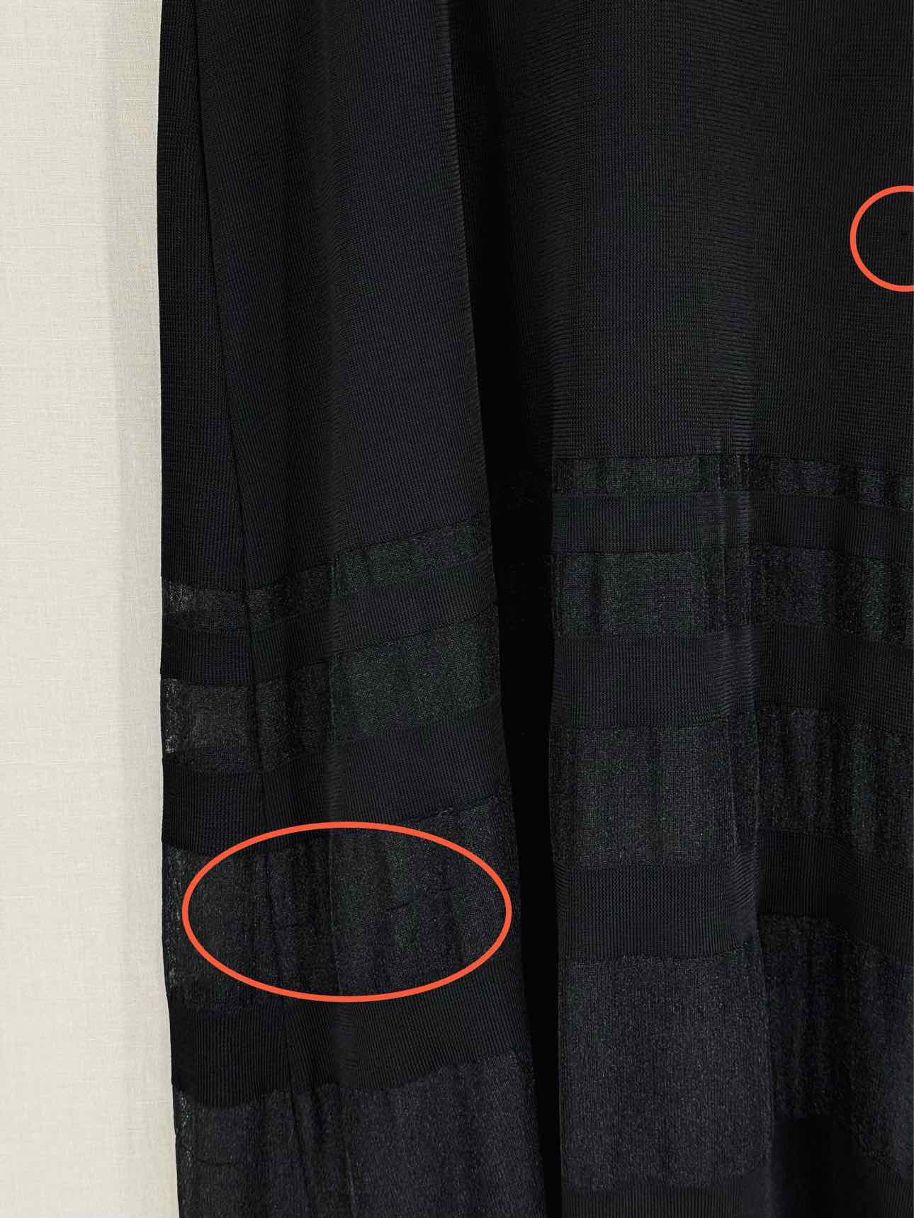 MARINA RINALDI Black Size XLarge Midi Dress