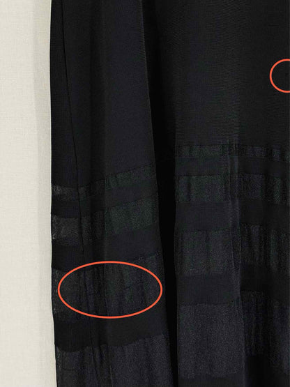 MARINA RINALDI Black Size XLarge Midi Dress