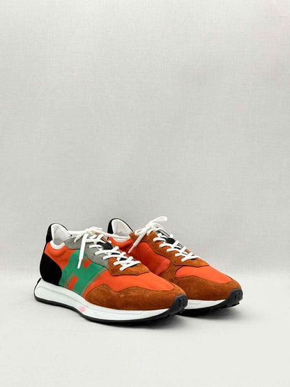 HOGAN H601 Orange & Green Size EU 40.5 Sneakers