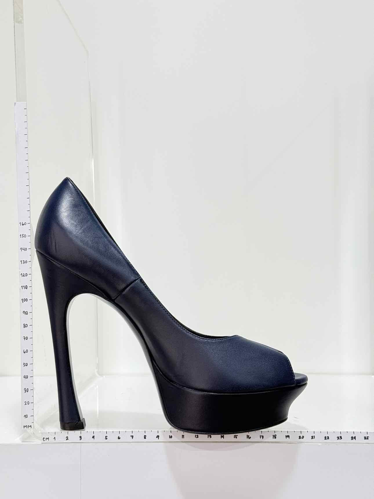 YSL Navy Blue Size EU 39.5 Pumps