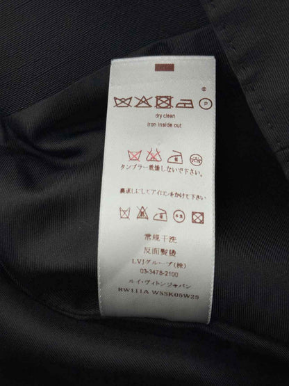 LOUIS VUITTON Black Size US 4 Mini Skirt
