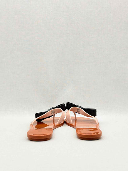 MELISSA Harmony Beige & Black Size EU 39 Sandals