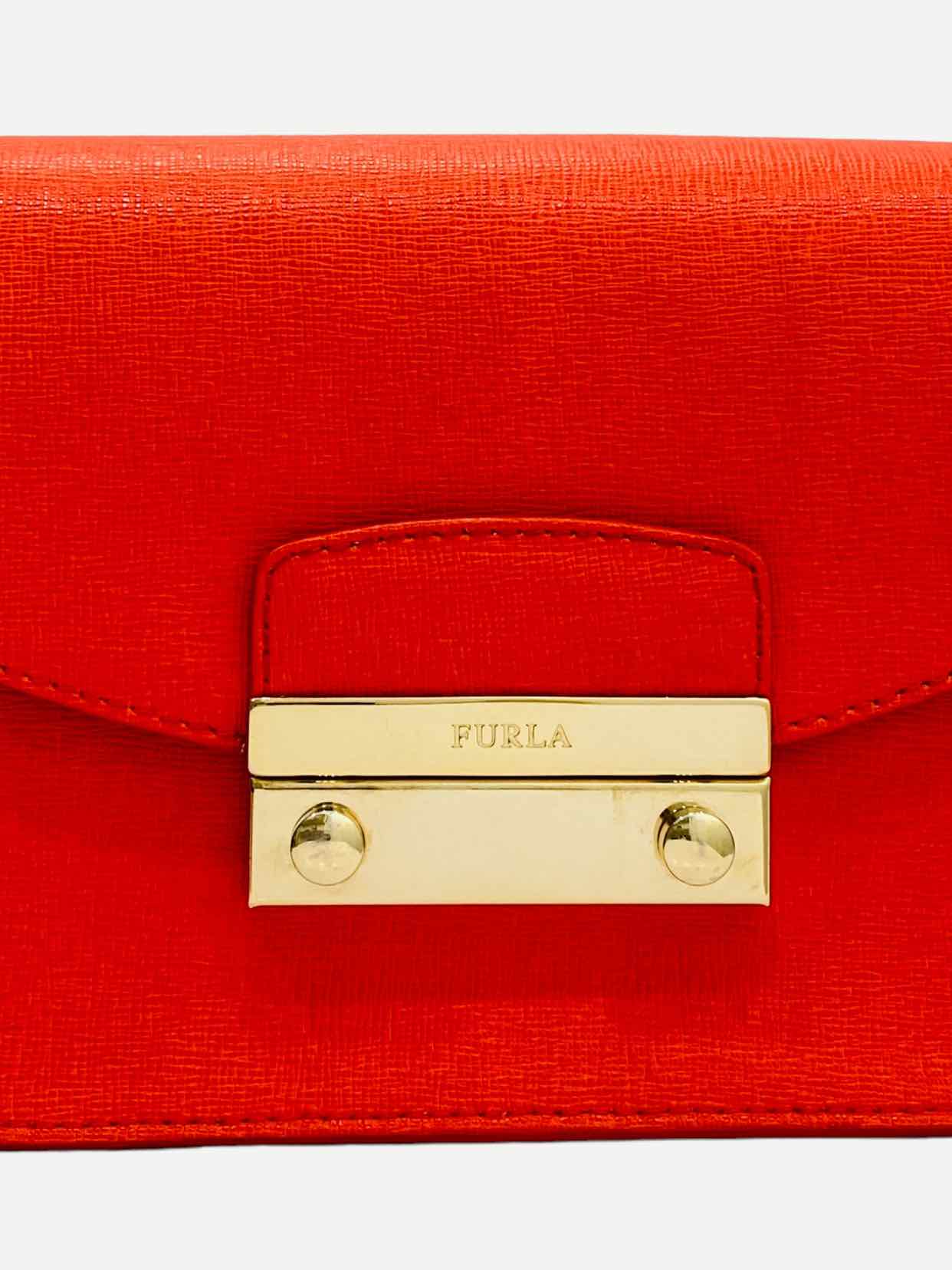 FURLA Metropolis Red Crossbody