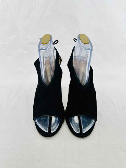 AQUAZZURA Black Size EU 39 Slingbacks