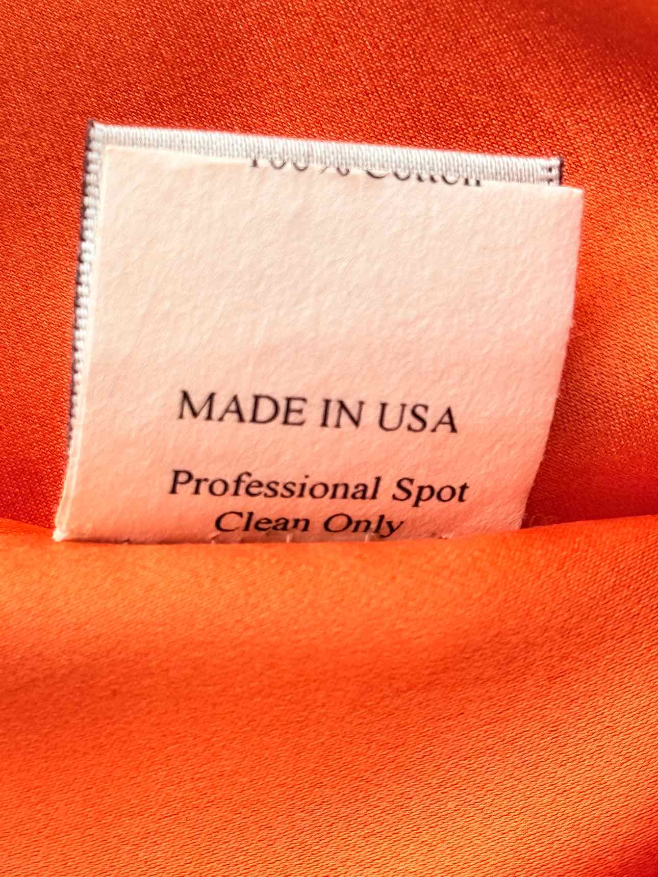 MONIQUE LHUILLIER Orange Size US 8 Long Dress