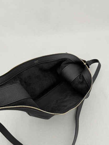 KHAITE Augustina Black Shoulder Bag
