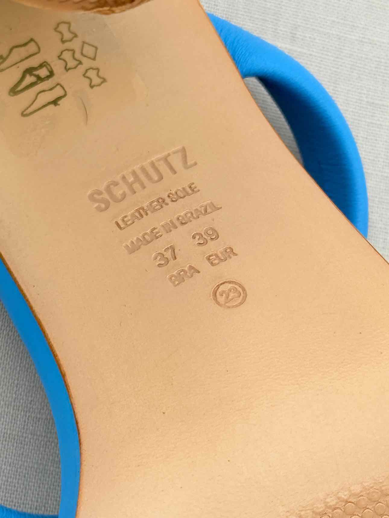 SCHUTZ Ully Blue Size EU 39 Heeled Sandals