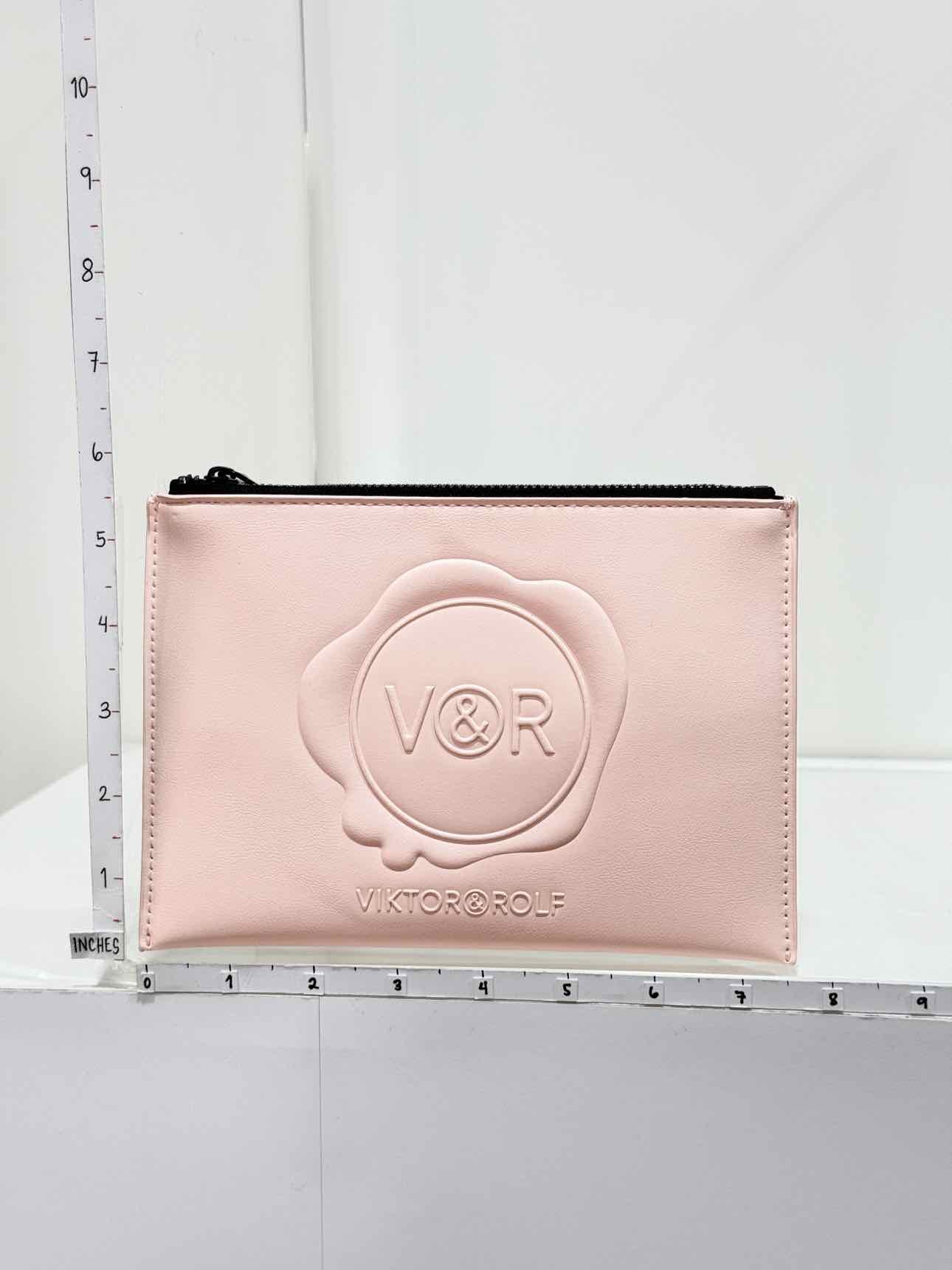 VIKTOR&ROLF Pale Pink Logo Pouch