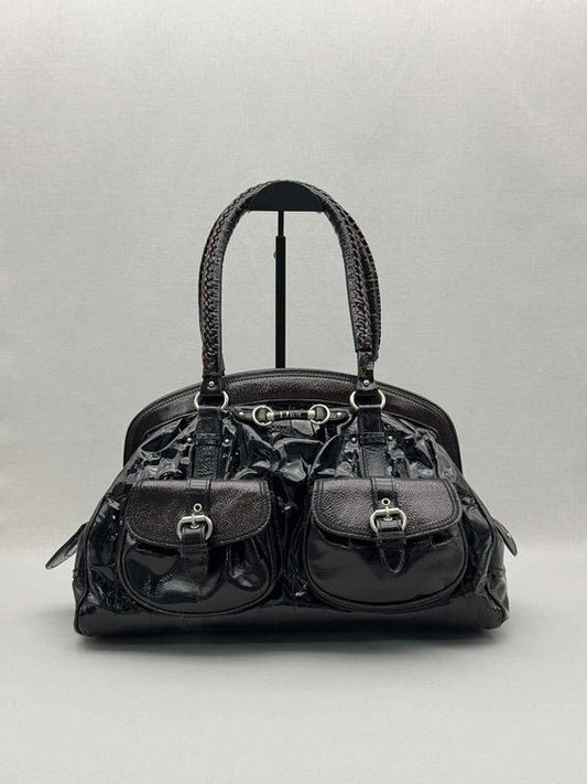 CHRISTIAN DIOR My Dior Duffle Black Top Handle