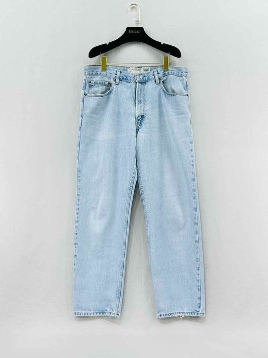 LEVIS Relaxed Fit Pale Blue Size 36 Jeans