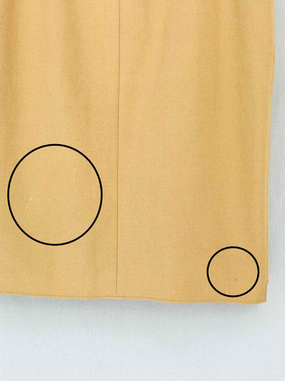 NO21 Beige Size US 12 Knee Length Skirt