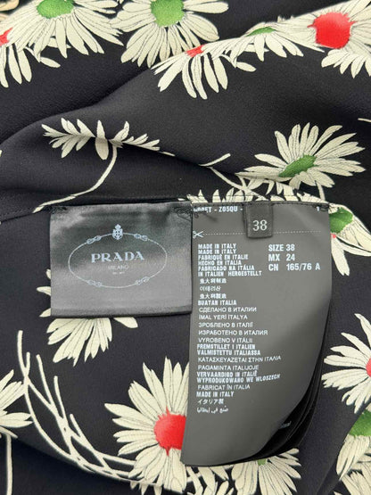 PRADA Black Multicolor Size US 2/4 Outfit Set