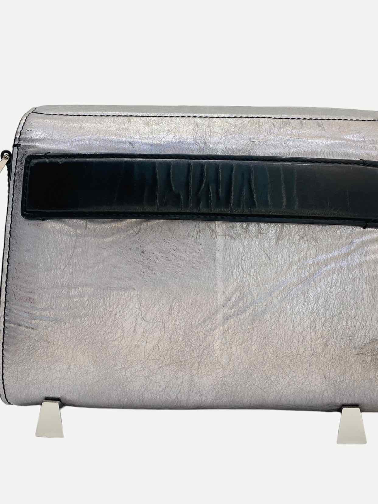 ALEXANDER WANG Metallic Silver Shoulder Bag