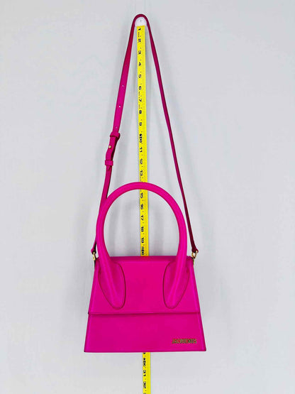 JACQUEMUS Grand Le Chiquito Pink Top Handle
