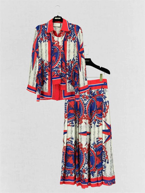 GUCCI Red Multicolor Size US 4/2 Outfit Set