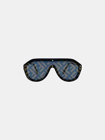 FENDI FF Fabulous Black Sunglasses