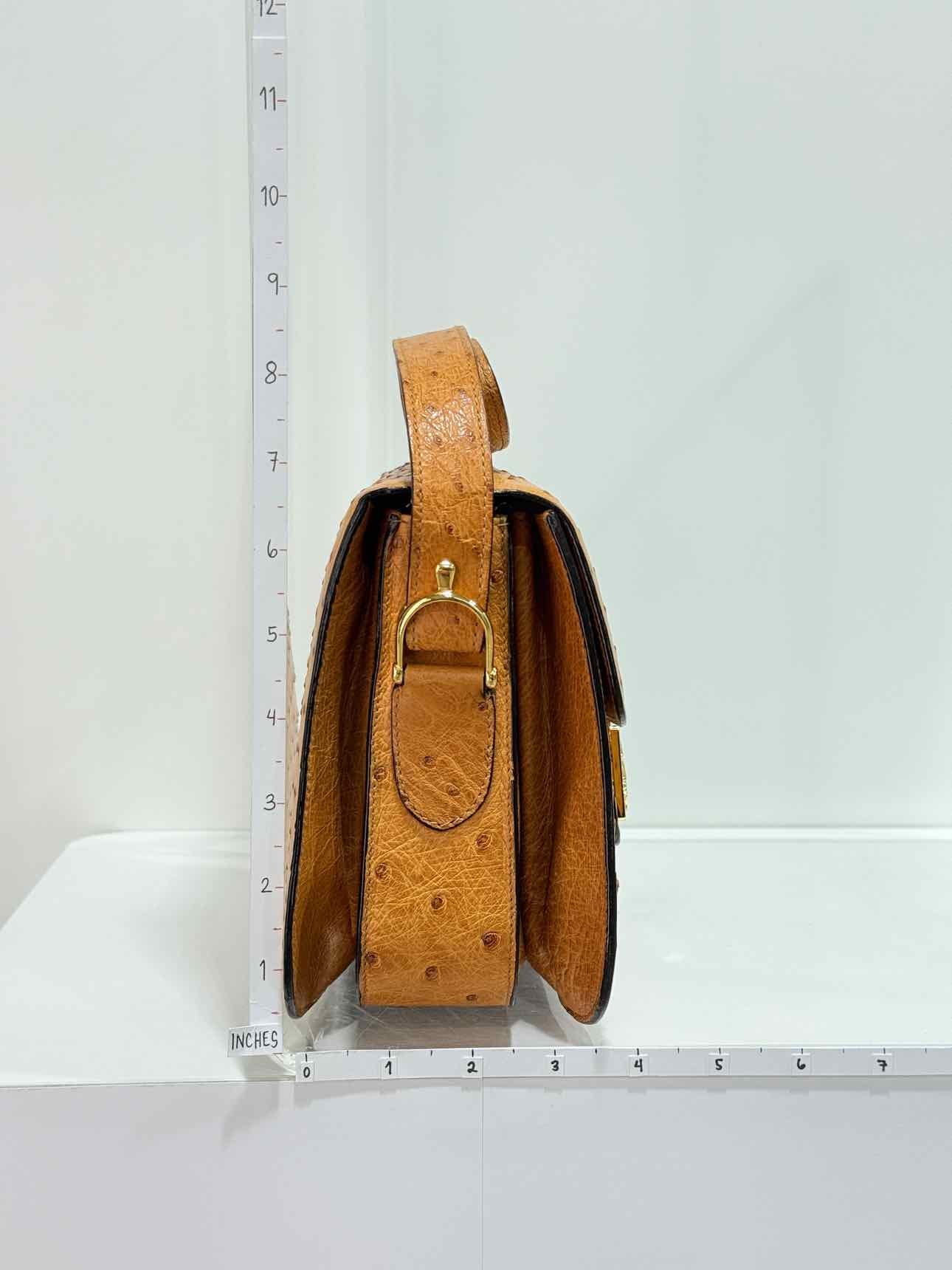 CELINE Vintage Caramel Shoulder Bag