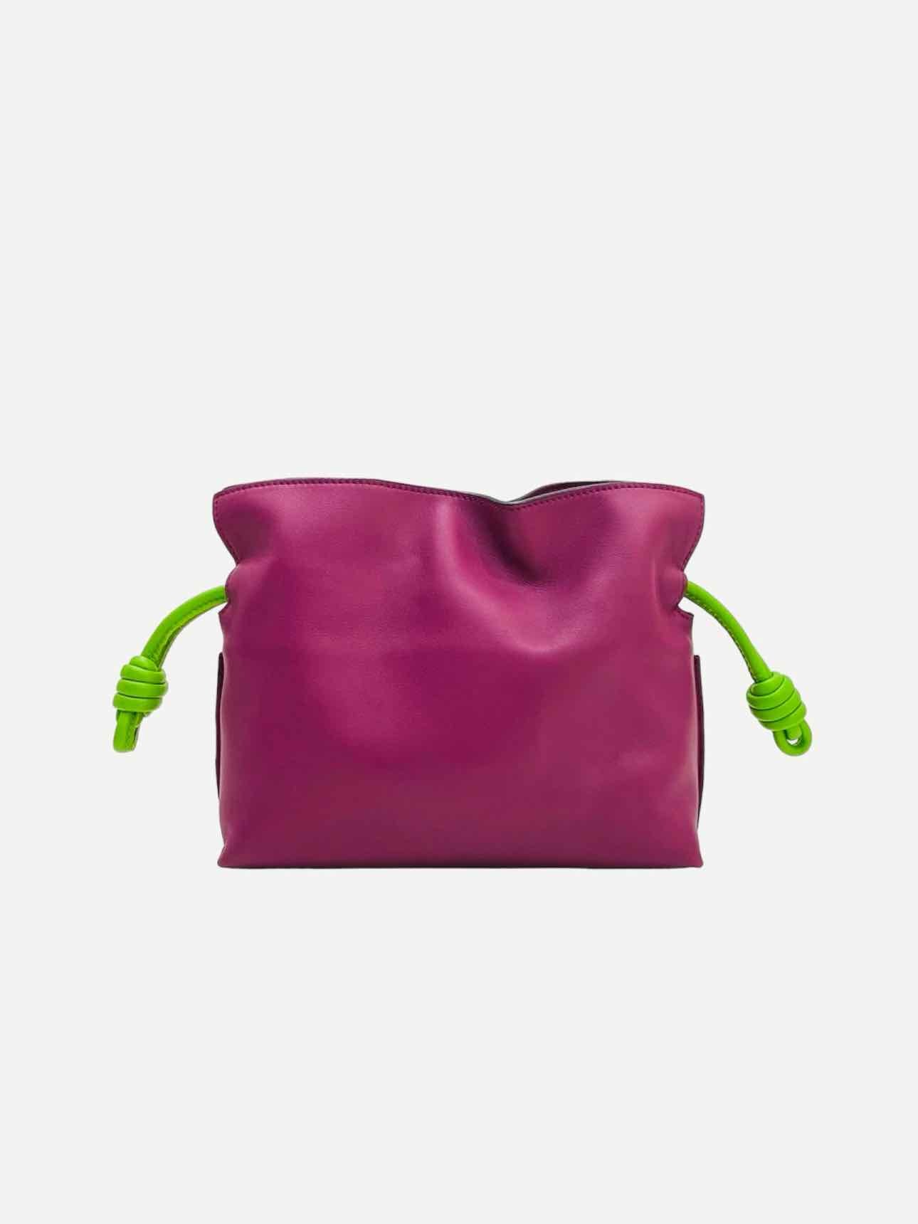 LOEWE X Spirited Away Clutch Purple & Green Frog Clutch