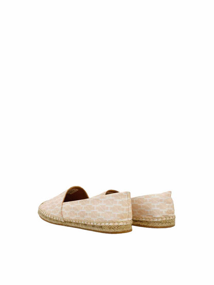 HUGO Espadrille Beige & Peach Flats 38