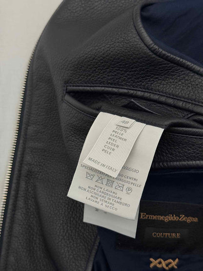 ERMENEGILDO ZEGNA Bomber Black Size US 38 Jacket