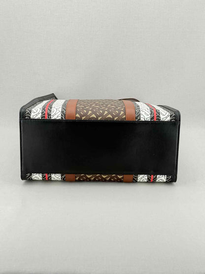 BURBERRY Portrait Brown Monogram Tote Bag