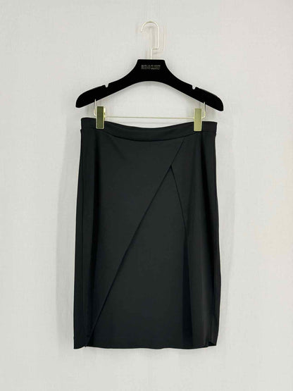 FILIPPA K Black Size Large Knee Length Skirt