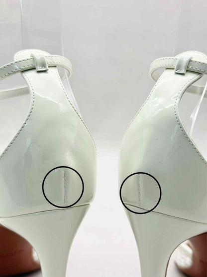 ALAIA Fishnet White Size EU 40 Heeled Sandals