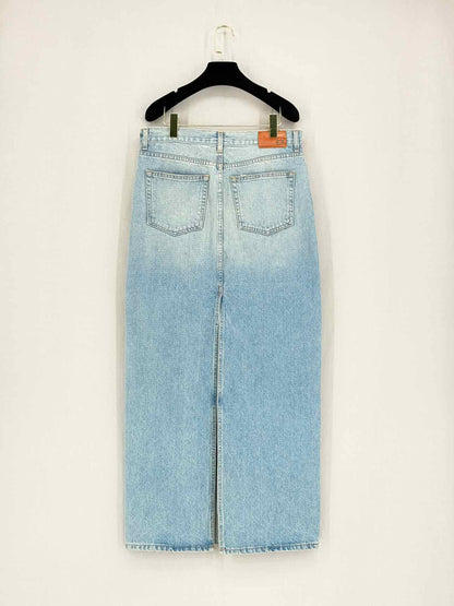 EB DENIM Blue Washed Size Small Long Skirt