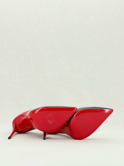 CHRISTIAN LOUBOUTIN Kate Red & Black Size EU 42 Pumps