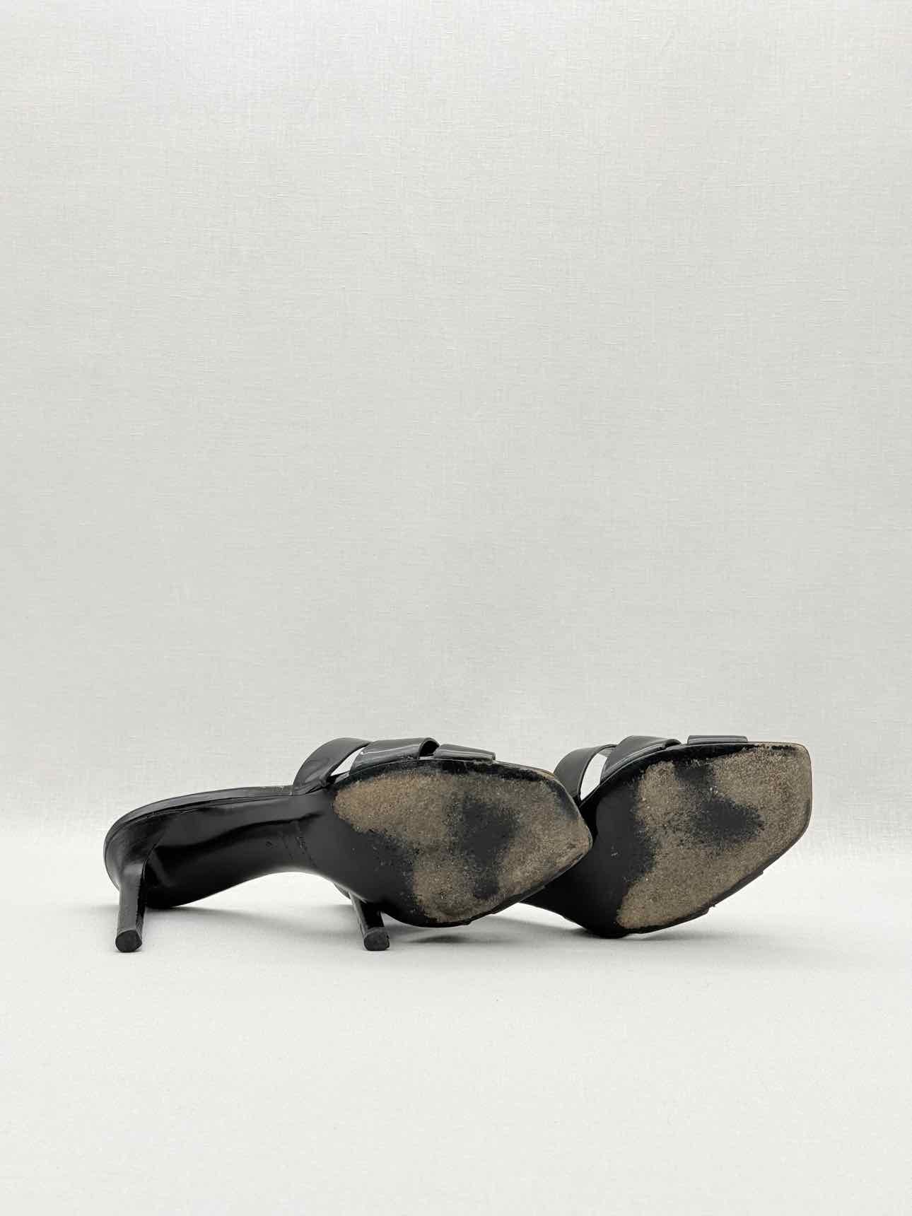 SAINT LAURENT Tribute Black Size EU 41 Mules