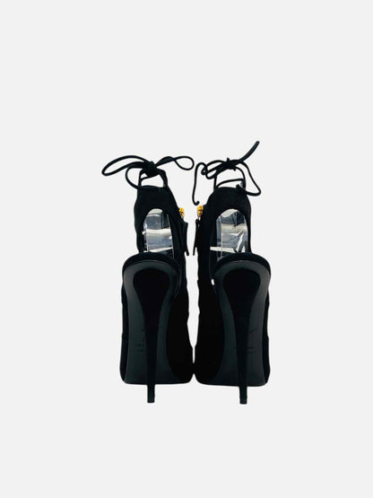 GUISEPPE ZANOTTI Black Size EU 38 Heeled Sandals