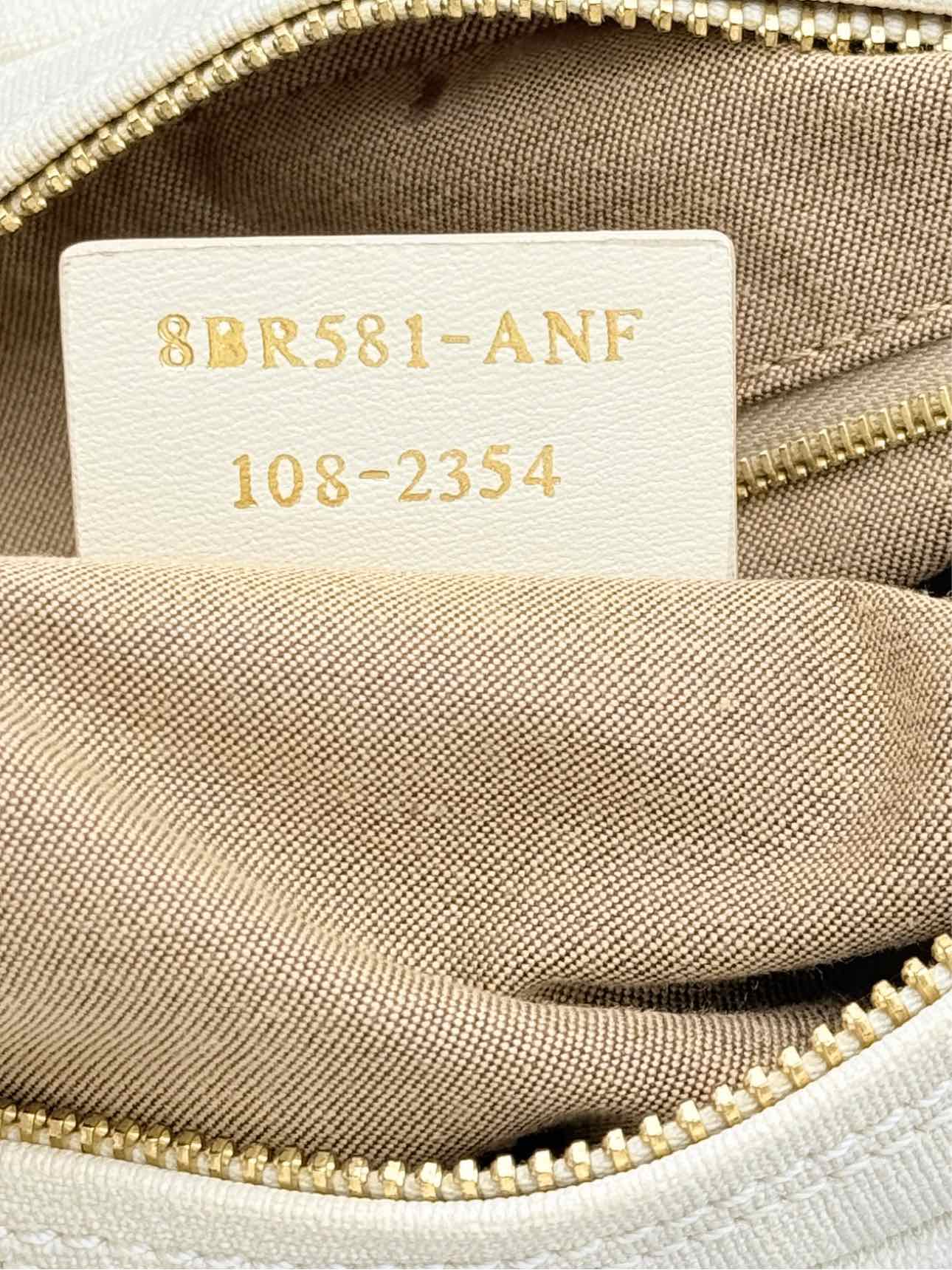 FENDI Chef Chain White & Grey Zucca Hobo bag