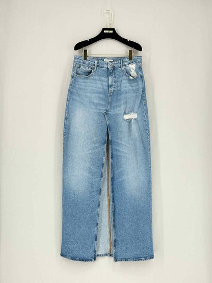 GOOD AMERICAN Blue Size US 8 Long Skirt