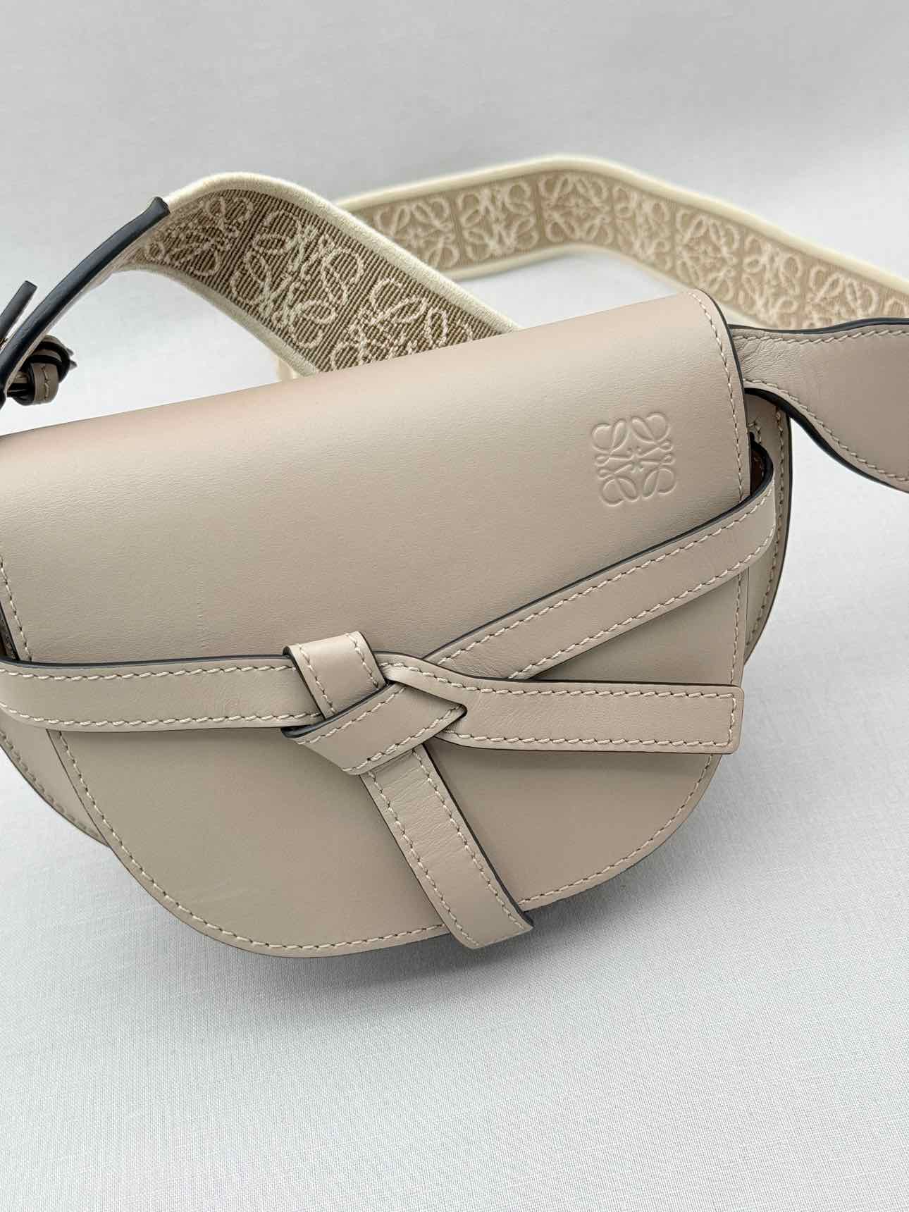 LOEWE Gate Beige Shoulder Bag