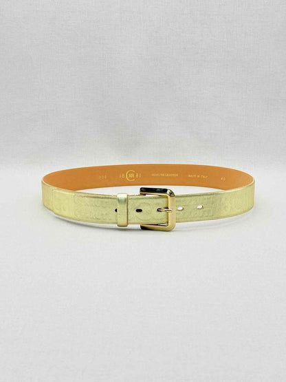 CERRUTTI 1881 Gold Embossed Belt